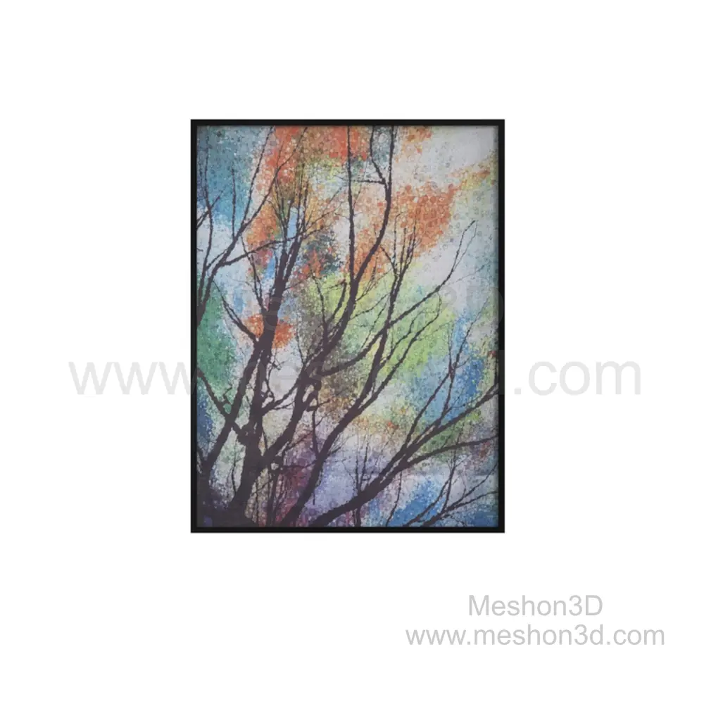 Meshon 3D | Wall Art Black Frame  Home Decor Photo Frame-001